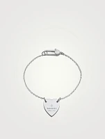 Sterling Silver Heart Bracelet