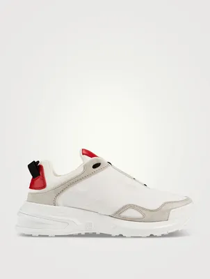 Giv 1 Suede And Mesh Sneakers