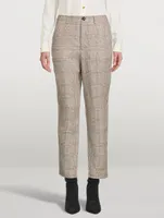 Axel Linen Cigarette Pants