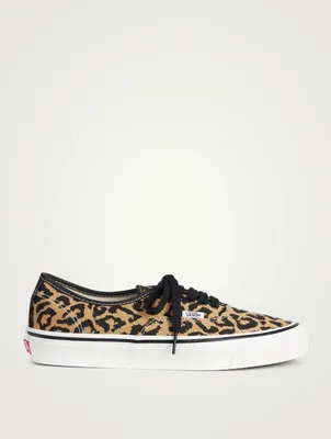 Anaheim Factory Authentic 44 DX Canvas Sneakers Leopard Print