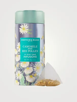 Camomile & Bee Pollen Infusion 15 Silky Tea Bag Tin