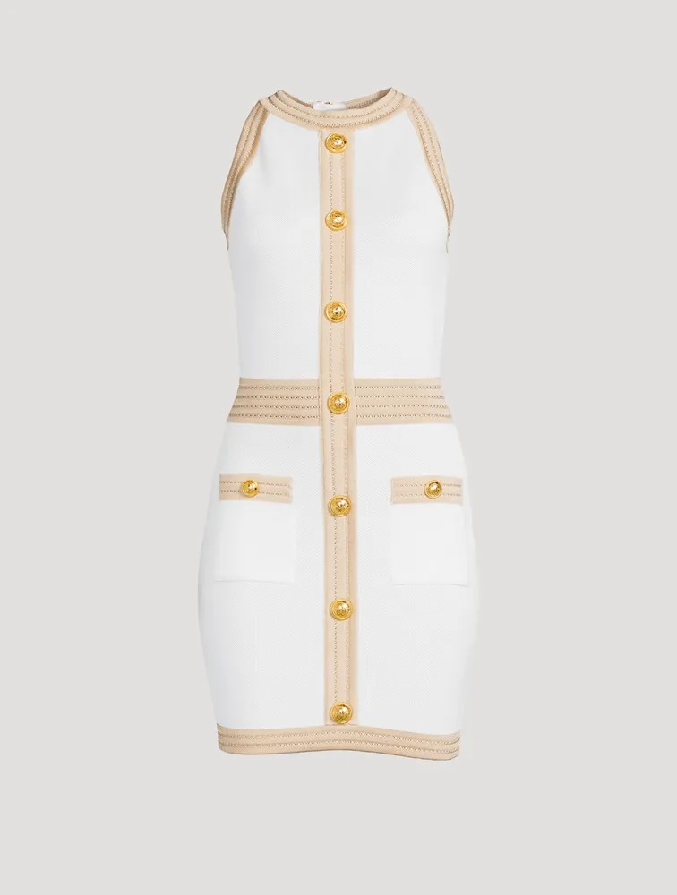 Sleeveless Fitted Mini Dress
