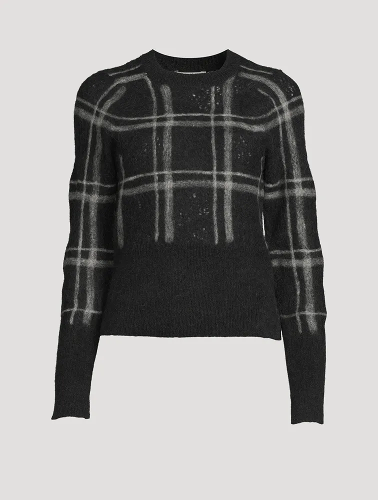 Knit Lace Jacquard Sweater