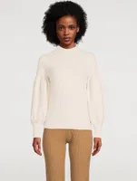 Concert Puff-Sleeve Sweater