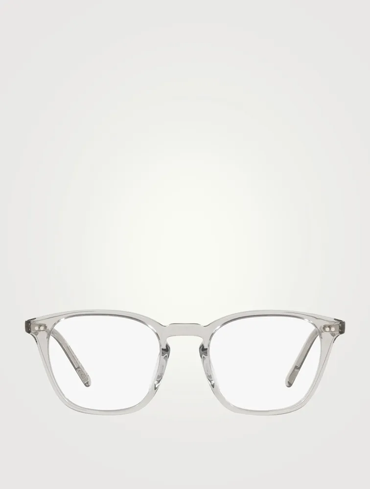 Frère NY Square Optical Glasses With Blue Block Lenses