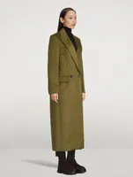 Jaka Wool And Alpaca Oversized Coat