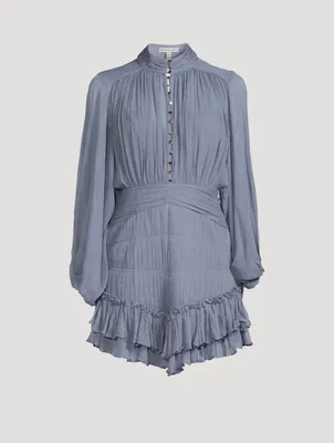 Kayla Ruched Mini Dress