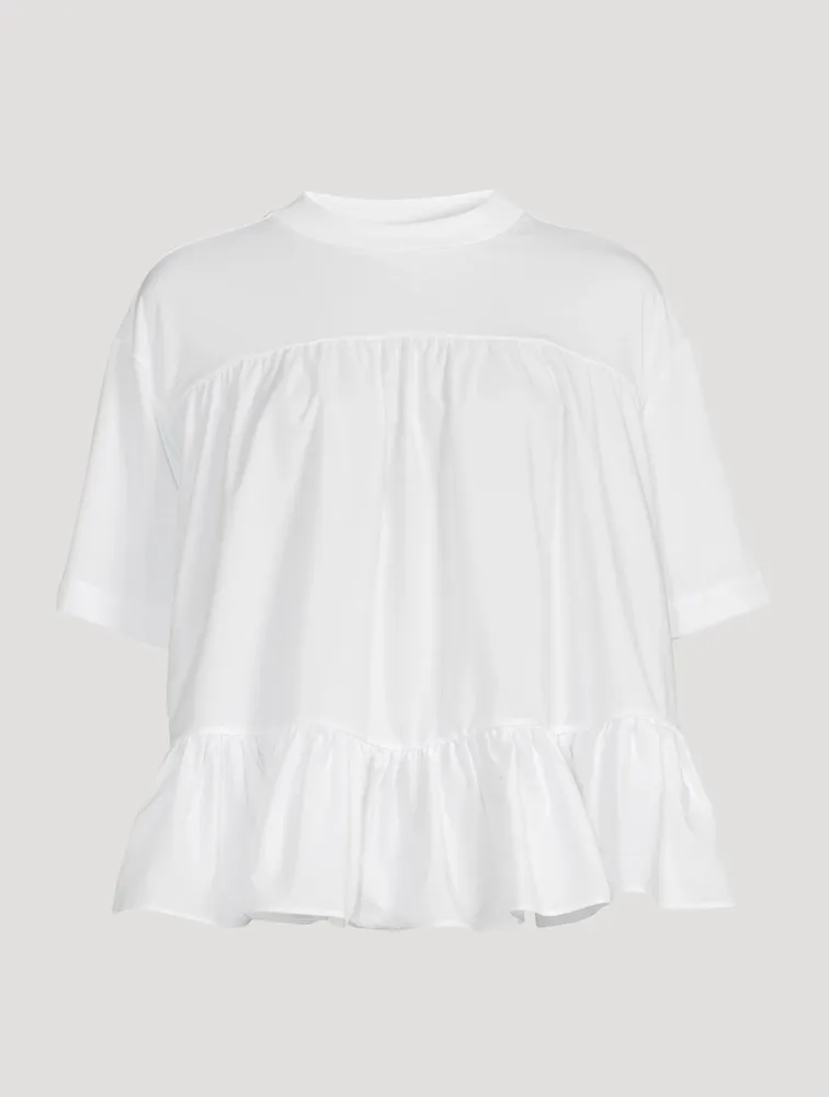 Compact Cotton Trapeze T-Shirt