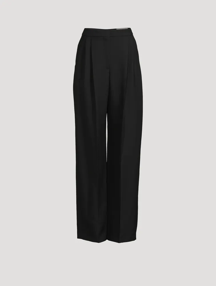 High-Waisted Wide-Leg Pants