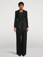 High-Waisted Wide-Leg Pants