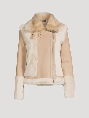 Soul Shearling Biker Jacket