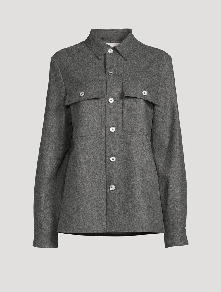 Wool Shirt Jacket