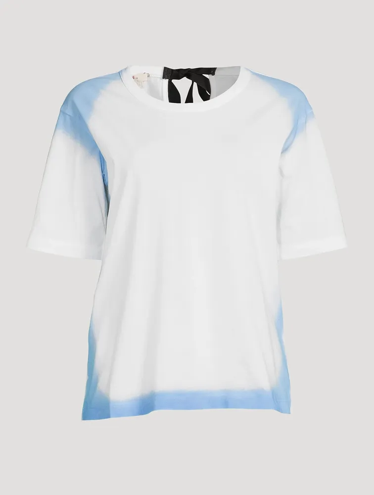 T-Shirt With Ribbon Tie