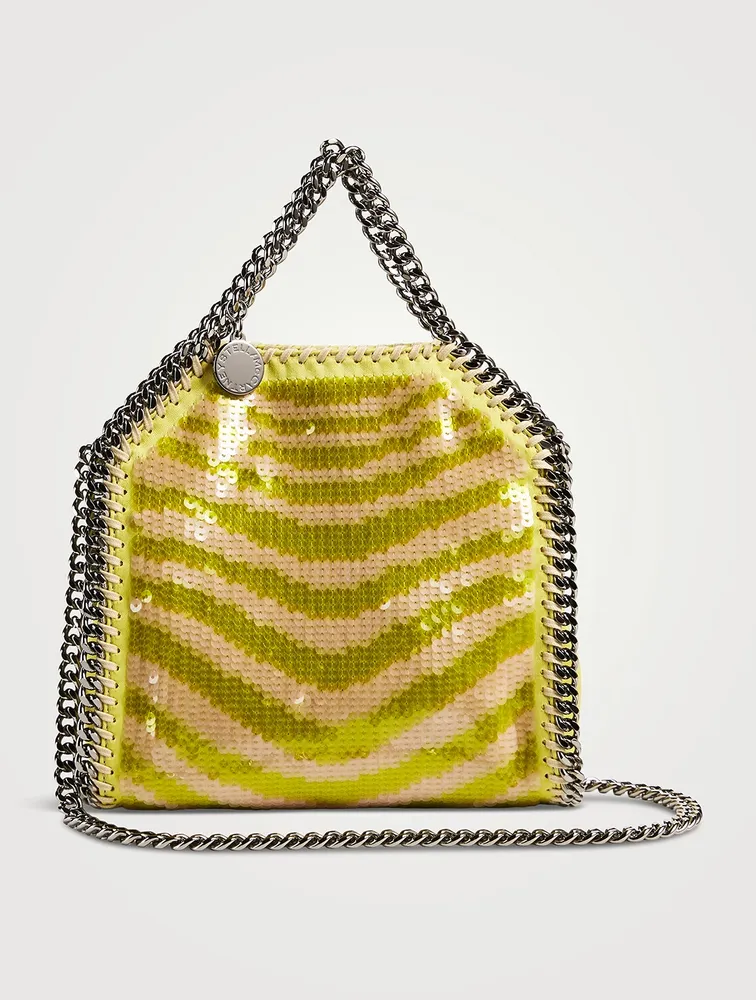 Tiny Falabella Sequin Tote Bag