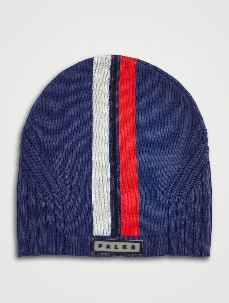 Wool Stripe Beanie