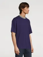 Logo Collar T-Shirt