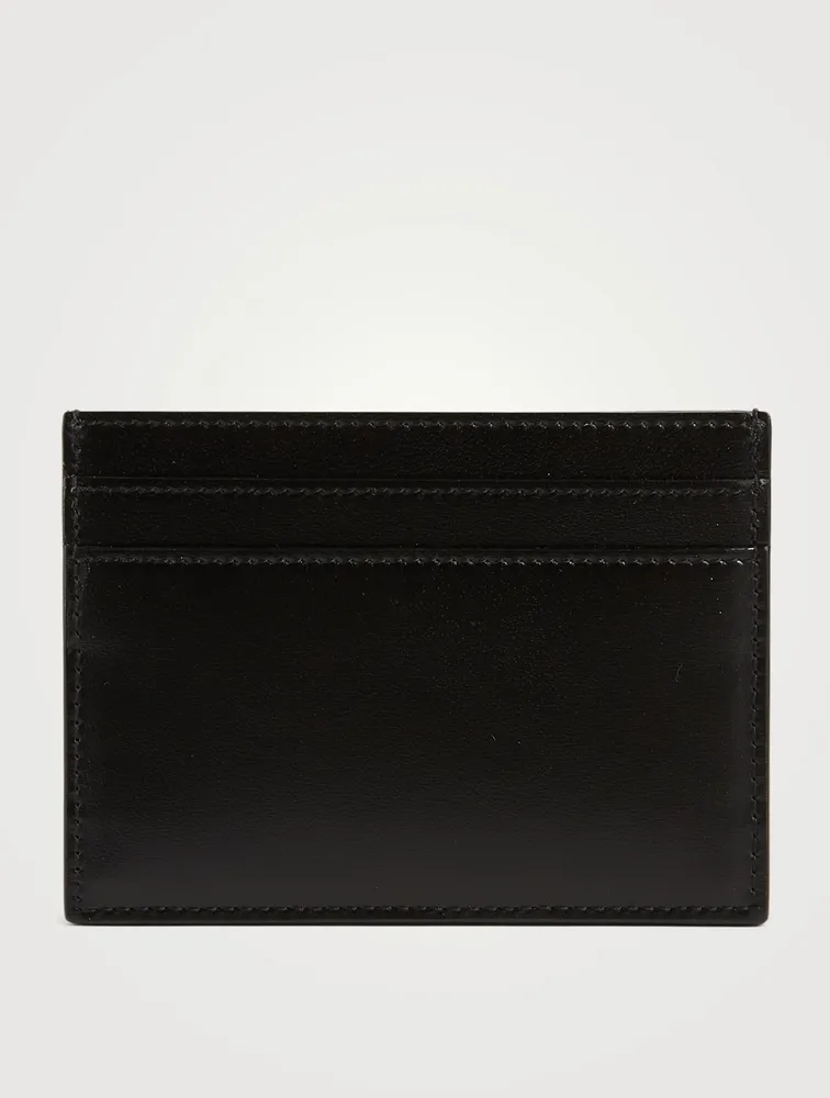 Leather Tiny Monogram Card Case