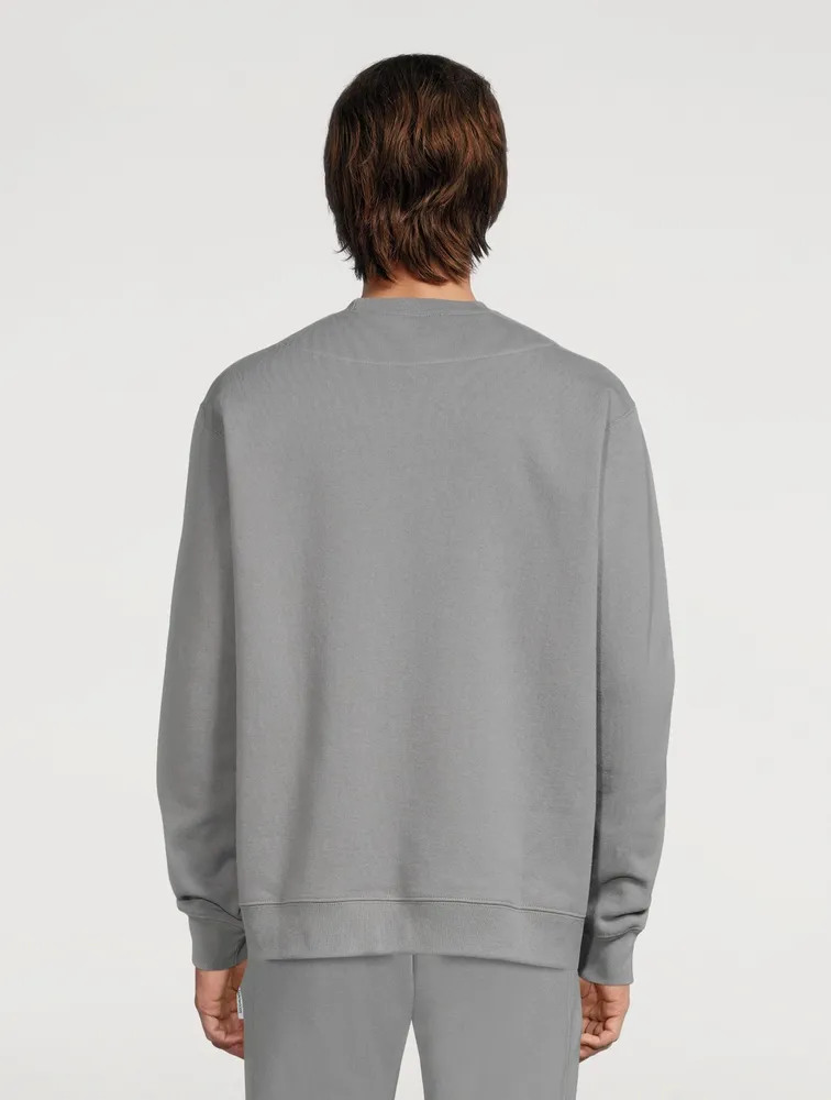 Cotton Fleece Logo Sweatshirt