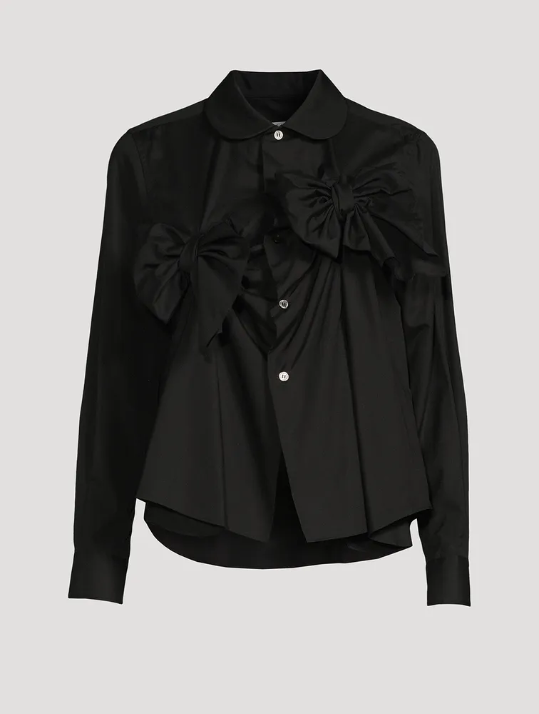 Bow Cotton Shirt