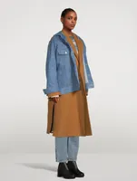 Wool And Denim Jacket