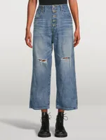 Wide-Leg Jeans