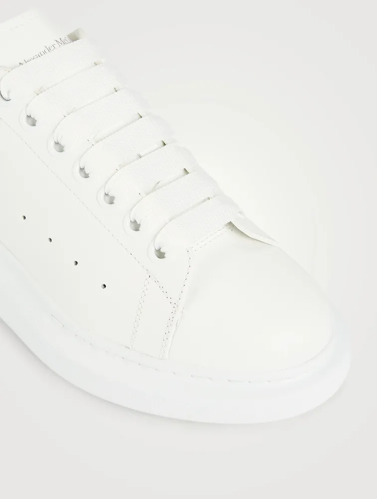 Oversized Leather Sneakers