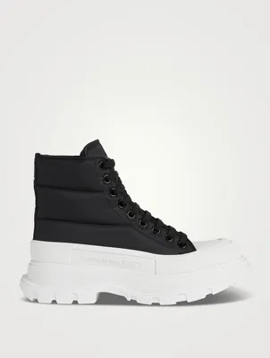 Tread Slick Puffer Canvas Platform High-Top Sneakers