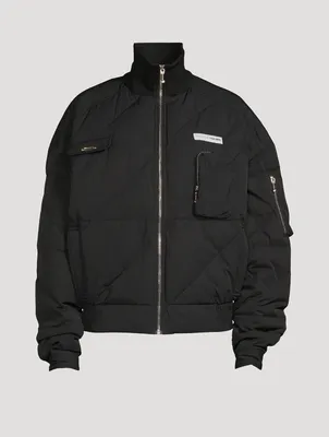 Quilted Down Puffer Jacket