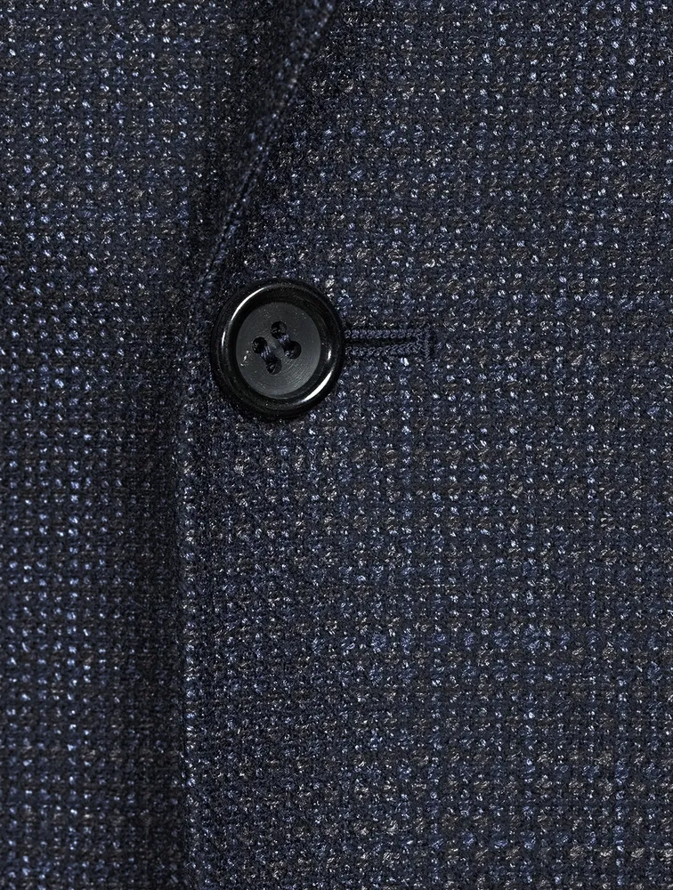 Wool Silk And Cashmere Jacket