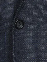 Wool Silk And Cashmere Jacket