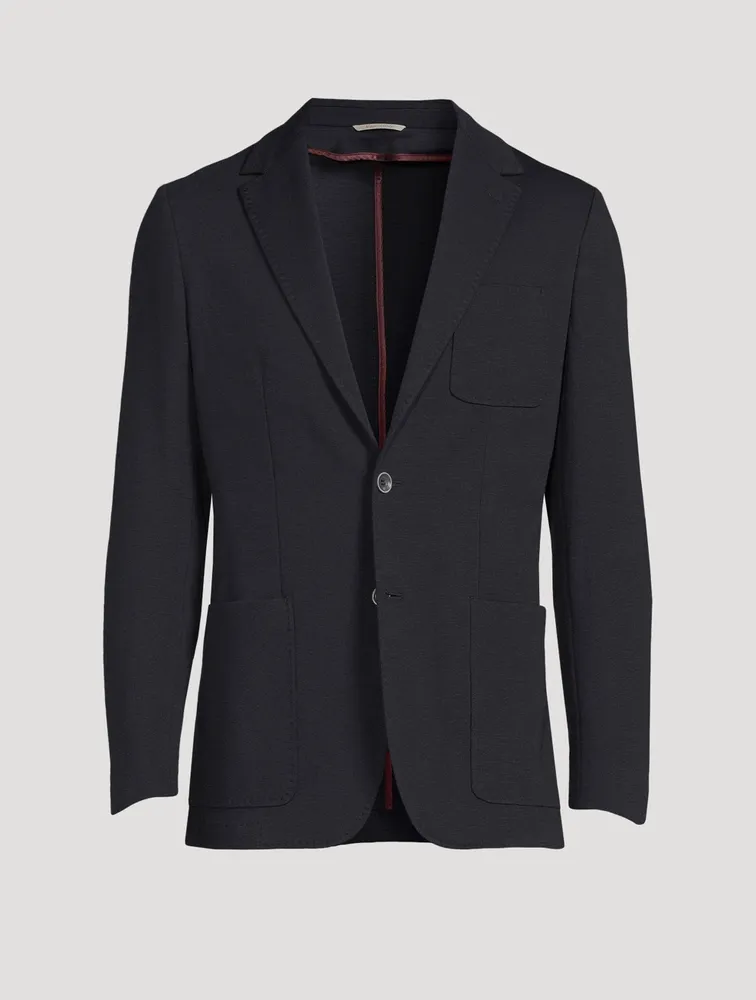 Cotton Jersey Jacket