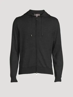 Wool Zip Hoodie
