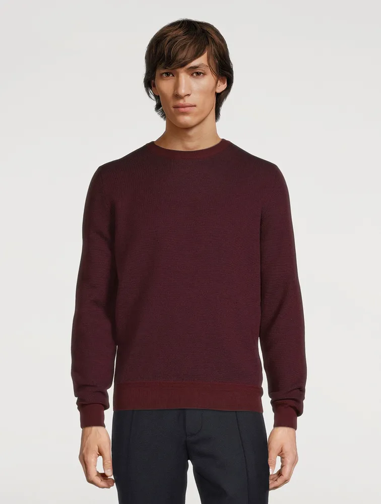 Wool Crewneck Sweater