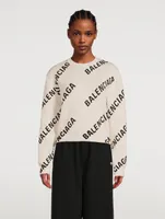 Sweater Logo Print