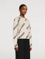 Sweater Logo Print