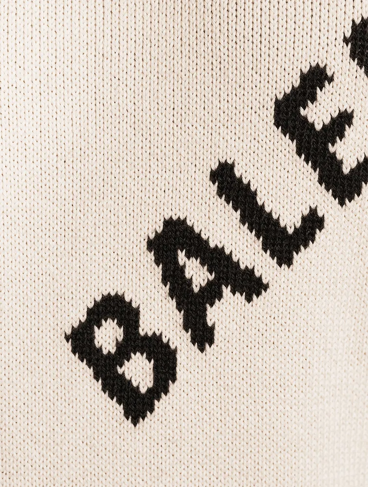 Sweater Logo Print