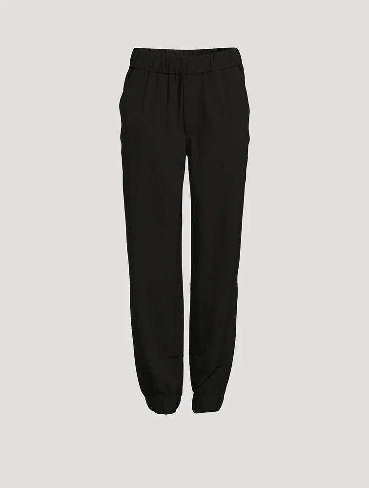 Heavy Crepe Joggers
