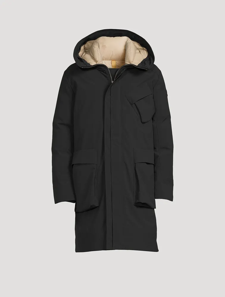 Jonas Mid-Length Down Coat With Hood