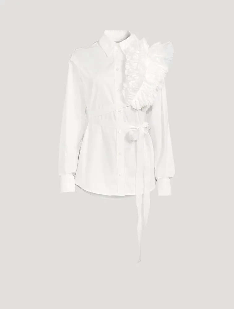 Catalina Ruffled Harness Shirt