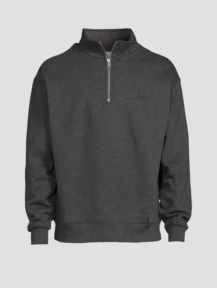 Essential Fleece Half-Zip Sweater