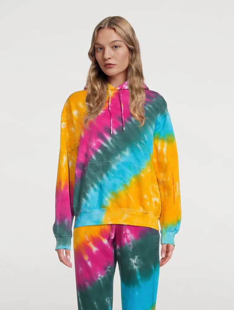 Strawberry Fields Tie-Dye Hoodie