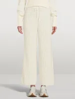 Wool Ribbed Pants
