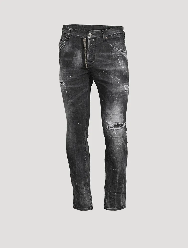 Skater Jeans With Zipper