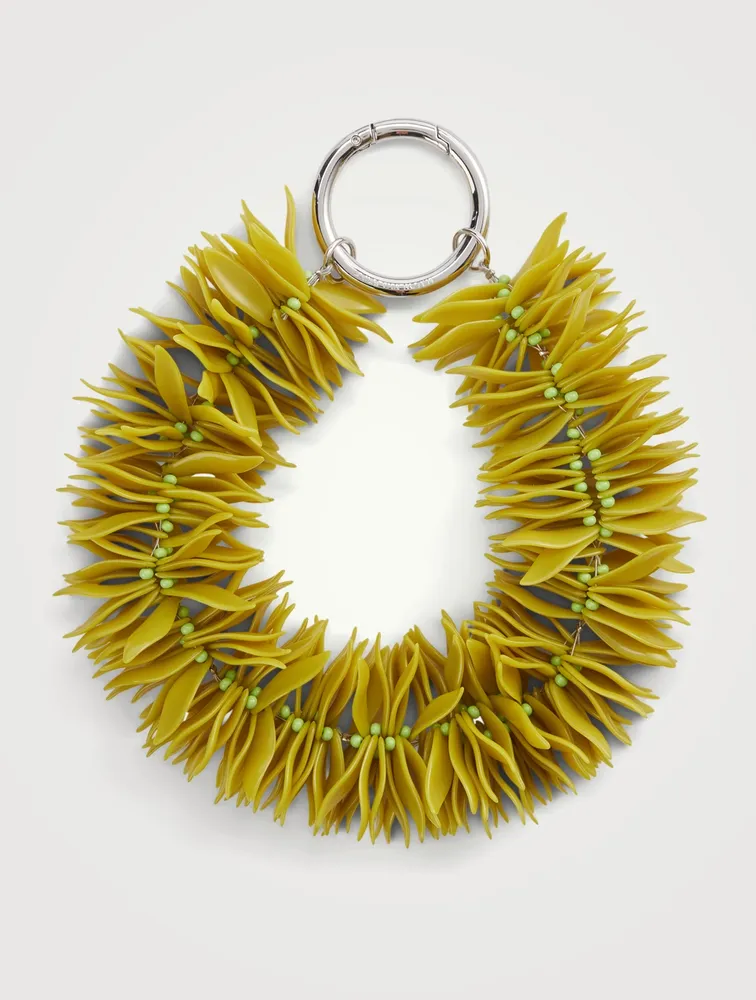 Plexiglass Leaves Necklace