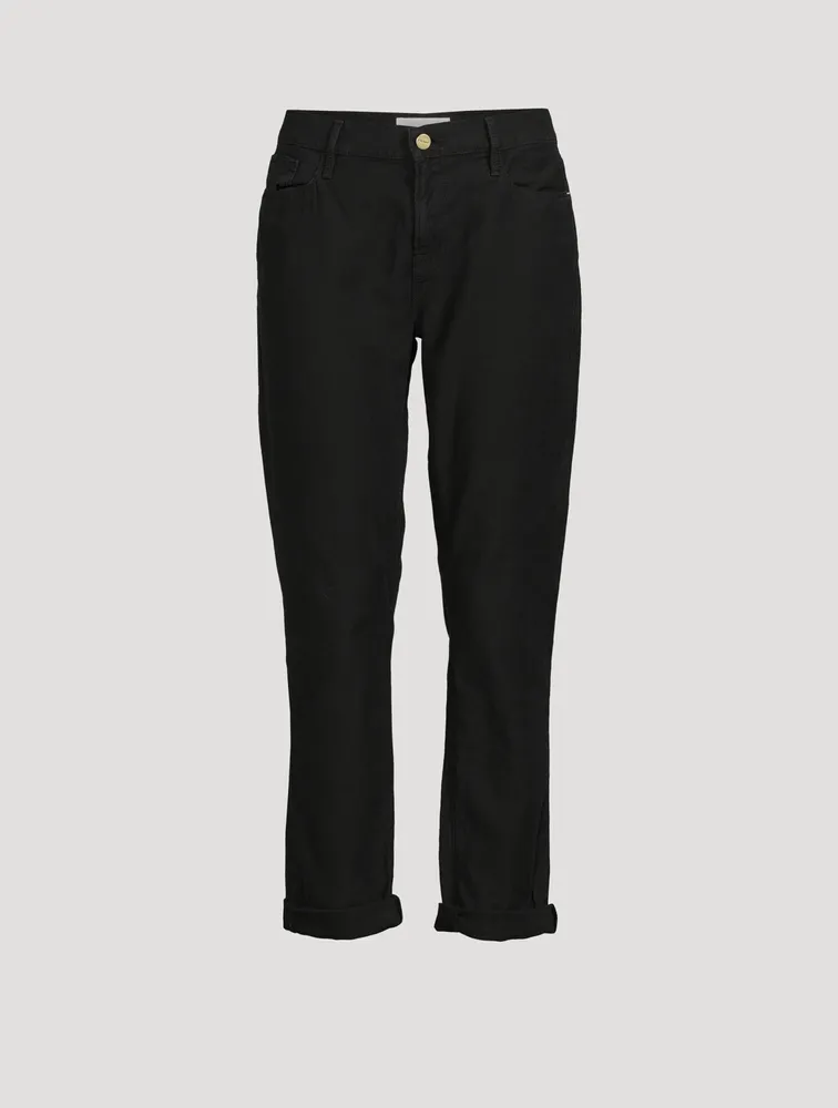 Le Garcon Mid-Rise Boyfriend Jeans