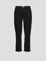 Le Garcon Mid-Rise Boyfriend Jeans