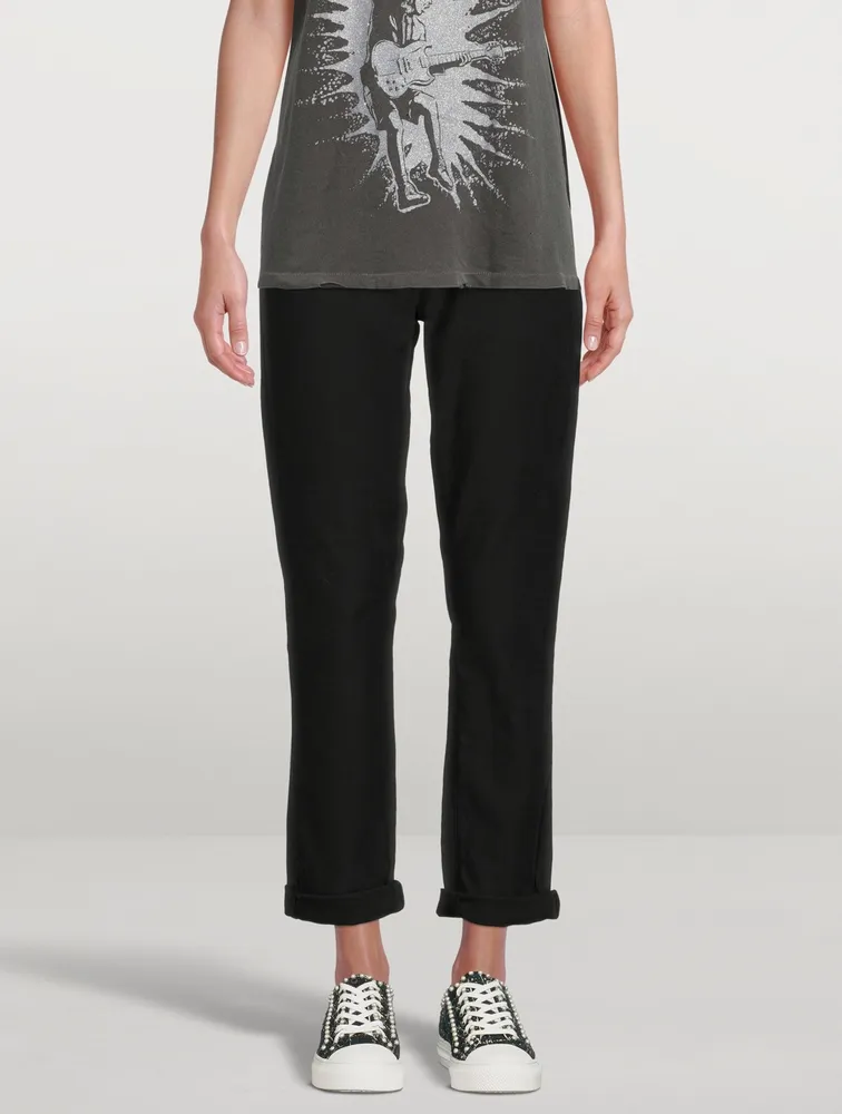 Le Garcon Mid-Rise Boyfriend Jeans