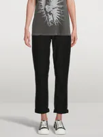 Le Garcon Mid-Rise Boyfriend Jeans