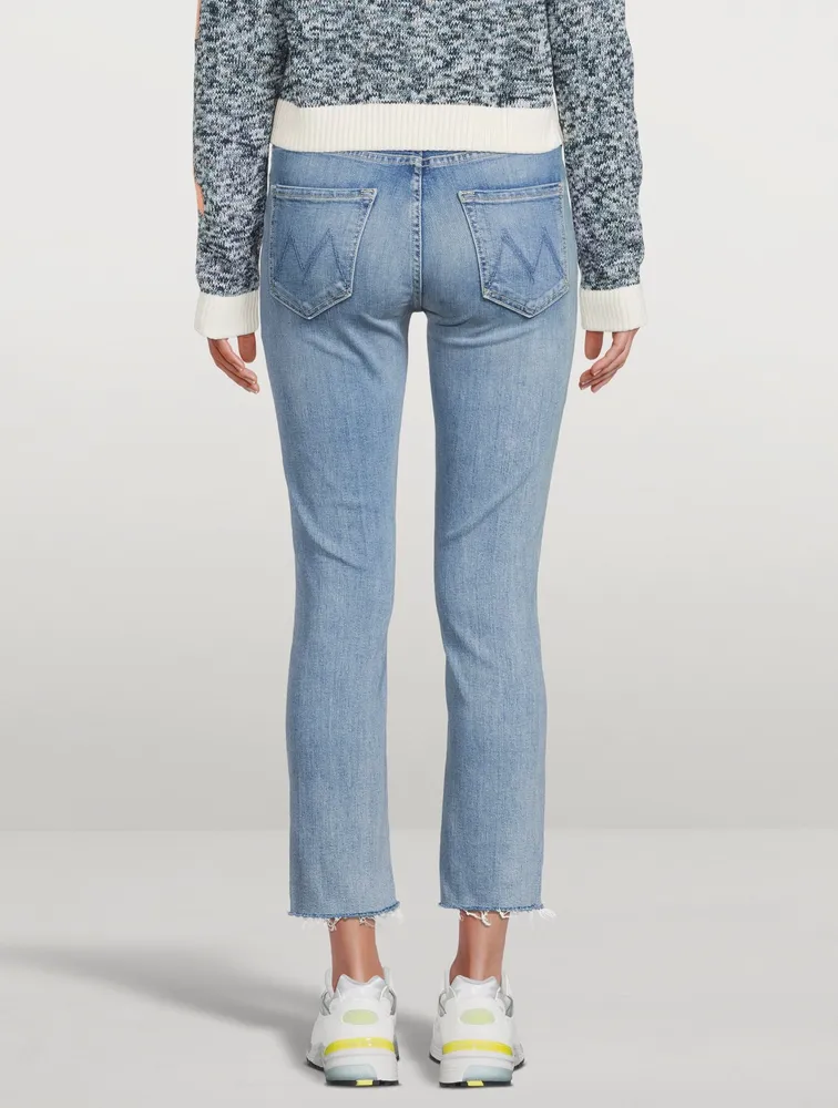 Dazzler Crop Fray Jeans