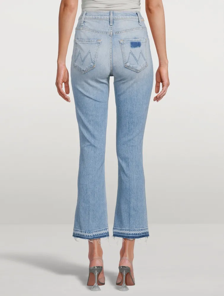 Hustler Ankle Jeans With Undone Hem